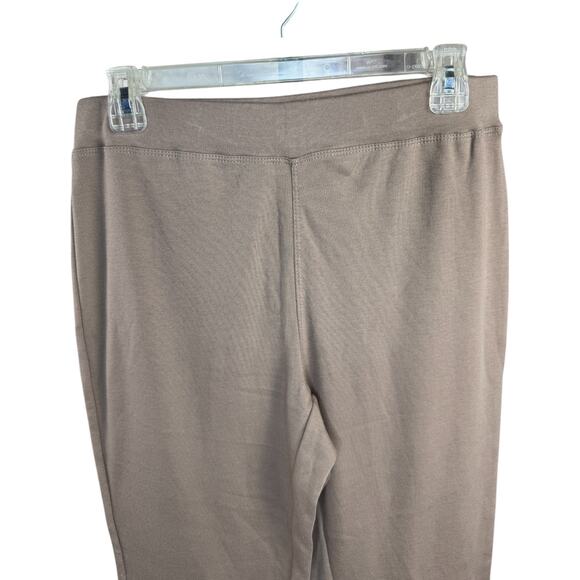Hasting & Smith Slim Leg Pants PM Petite Taupe Gray Cotton Blend New with Tags - Picture 6 of 8